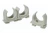 Veerklem voor buis Ø20 mm, grijs, PVC-box (50 stuks)