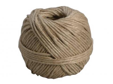 FICELLE D'EMBALLAGE LIN NATUREL Ø1MM L=90M 100G