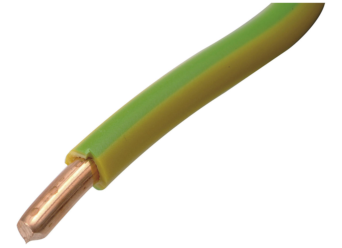 CABLE VOB 2.5MM2 JAUNE/VERT 100M