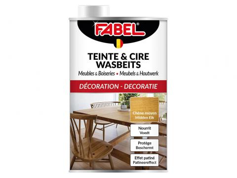 TEINTE ET CIRE 500ML CHENE MOYEN
