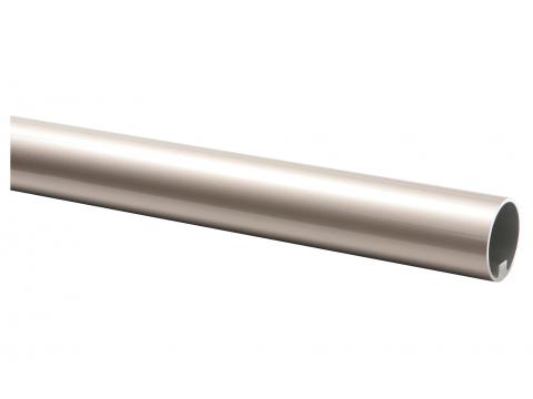 CANDO RAMPE D'ESCALIER RONDE Ø45MM ASPECT INOX BROSSE L=390CM