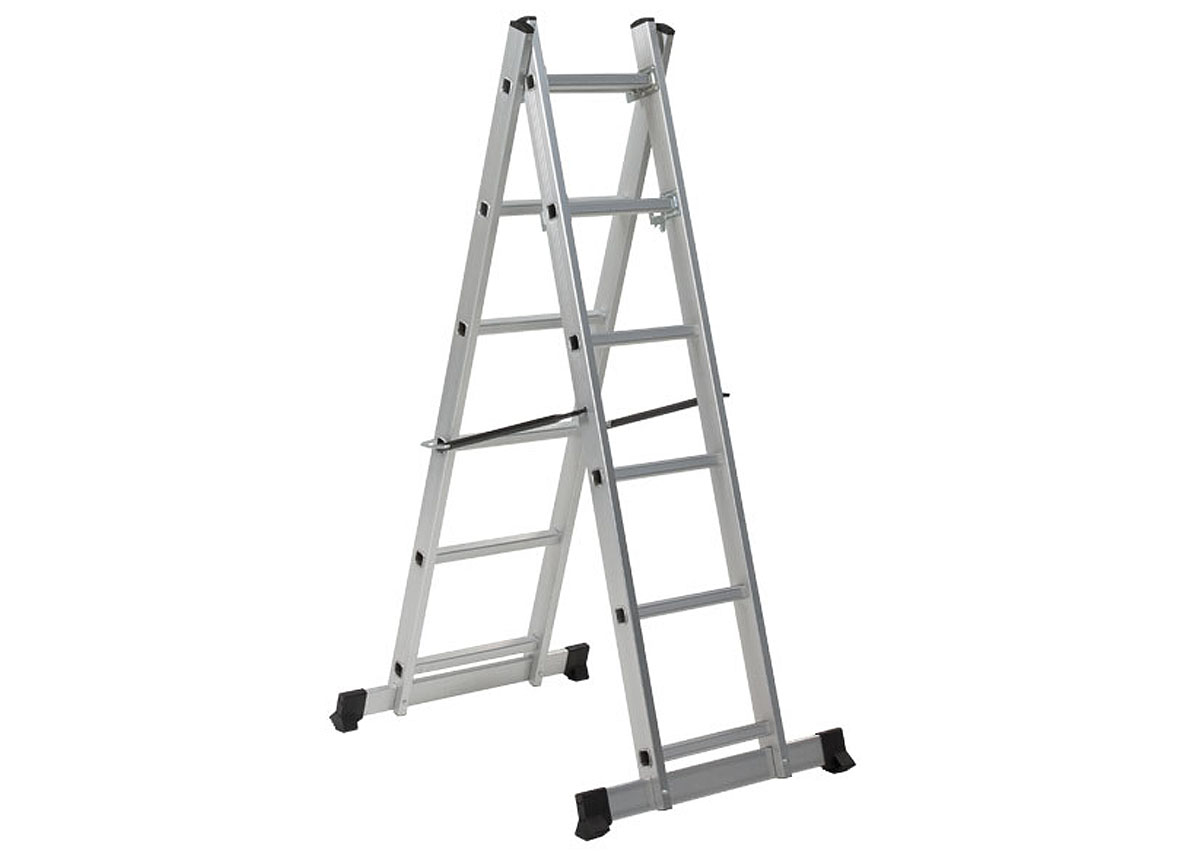 COMBINATIE STELLING-LADDER 2X6 TREDEN