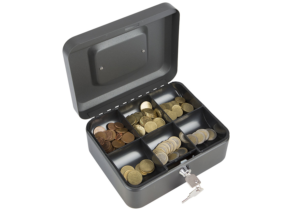 CASSETTE A MONNAIE 20CM