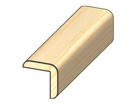 JEWE MOULURE ANGLE SAPIN ROUGE 20X20MM L=240CM