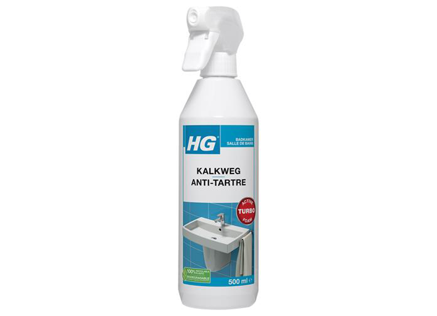 HG SPRAY MOUSSANT ANTI-TARTRE 500ML