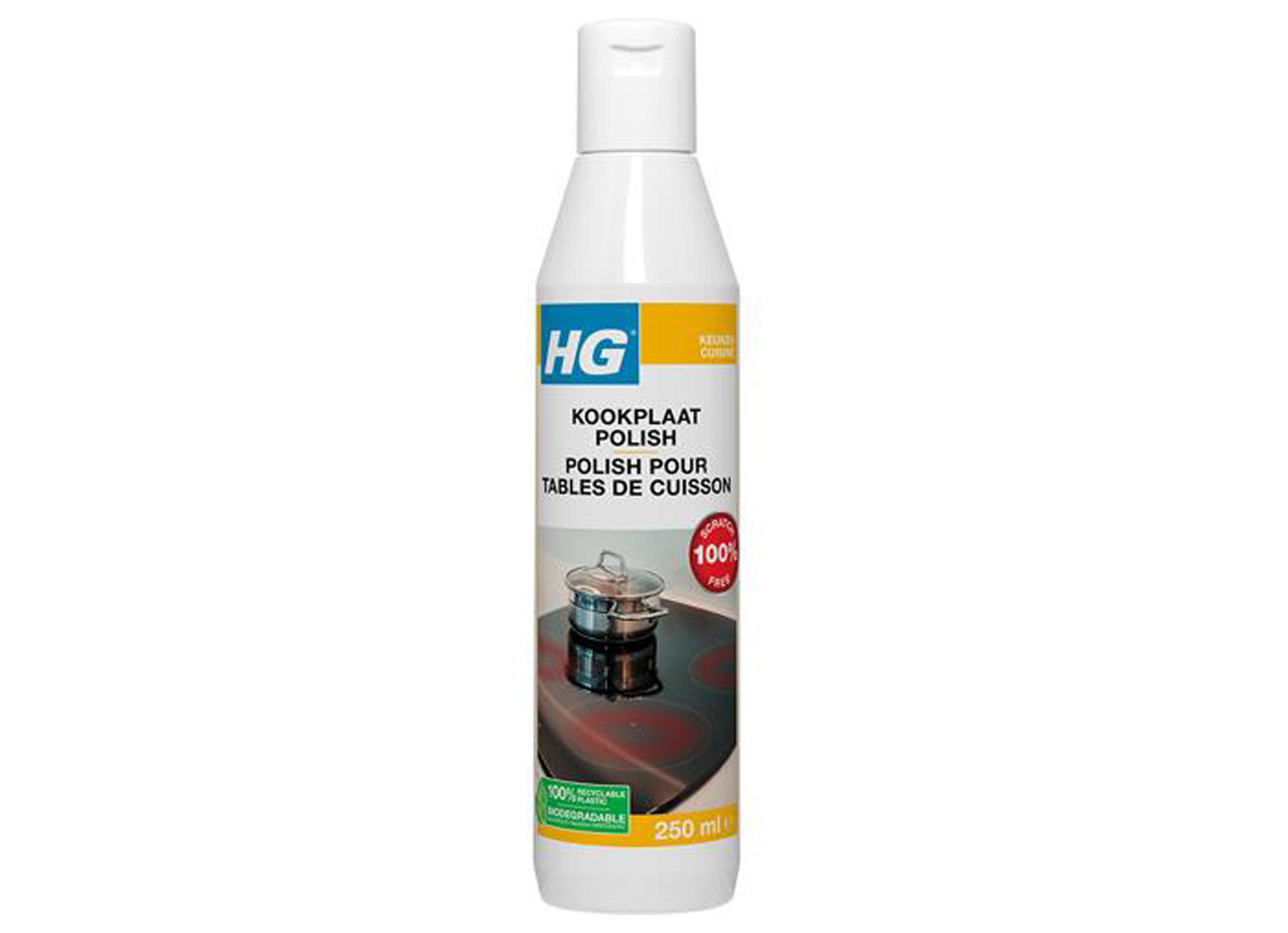 HG KOOKPLAATREINIGER EXTRA STERK 250ML