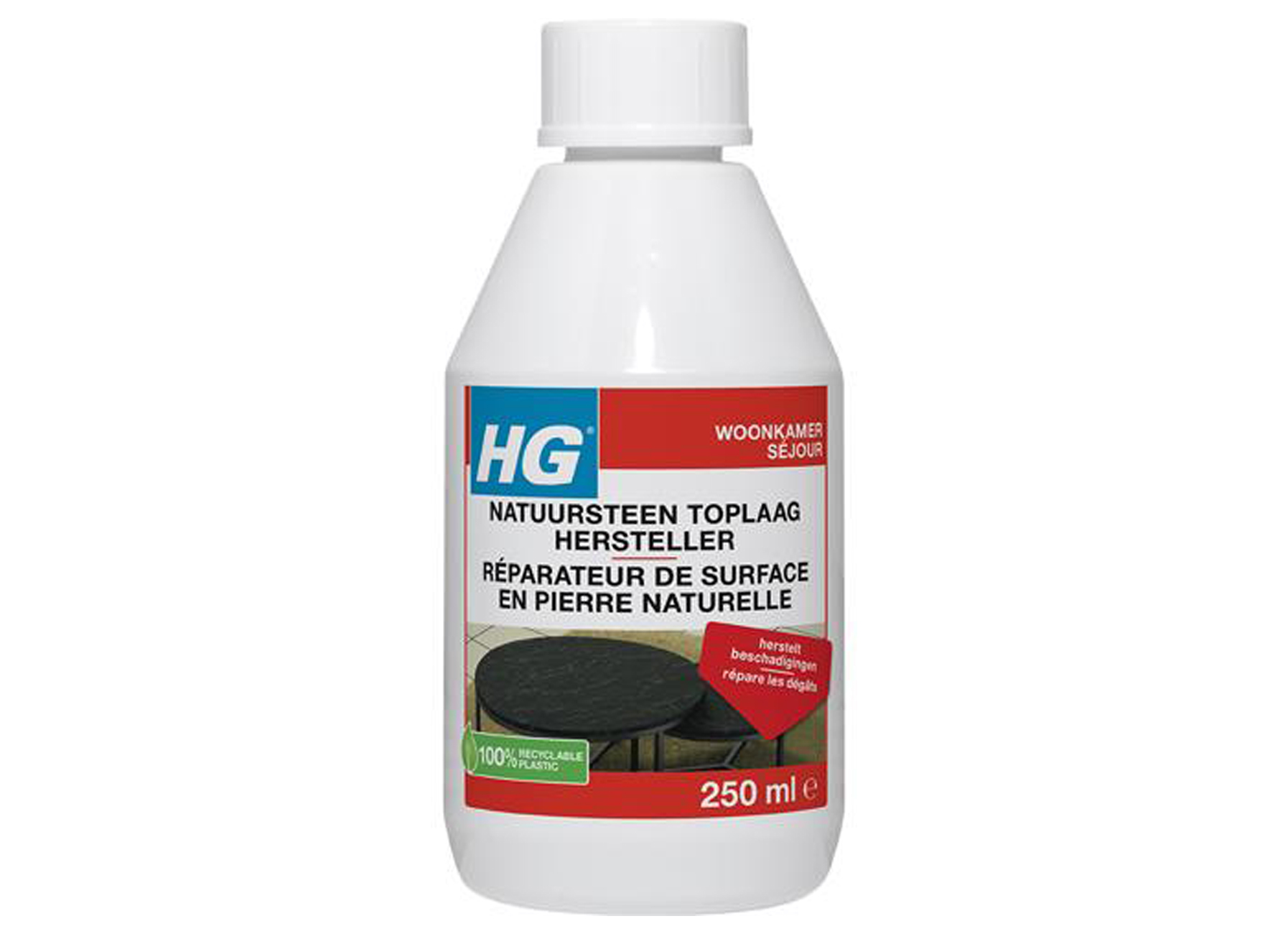 HG NATUURSTEEN TOPLAAG HERSTELLER 250ML