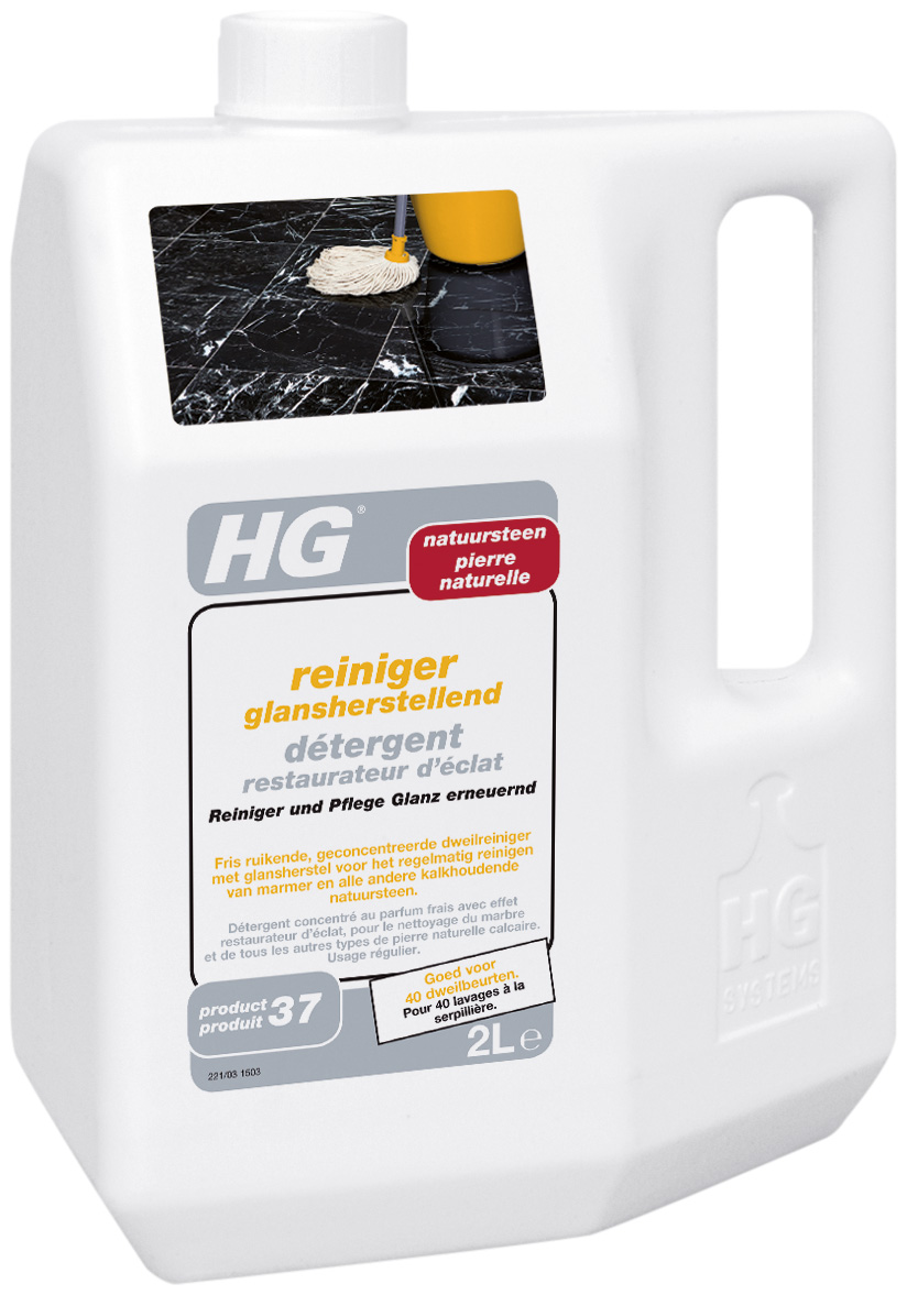 HG NATUURSTEENREINIGER GLANS 2L