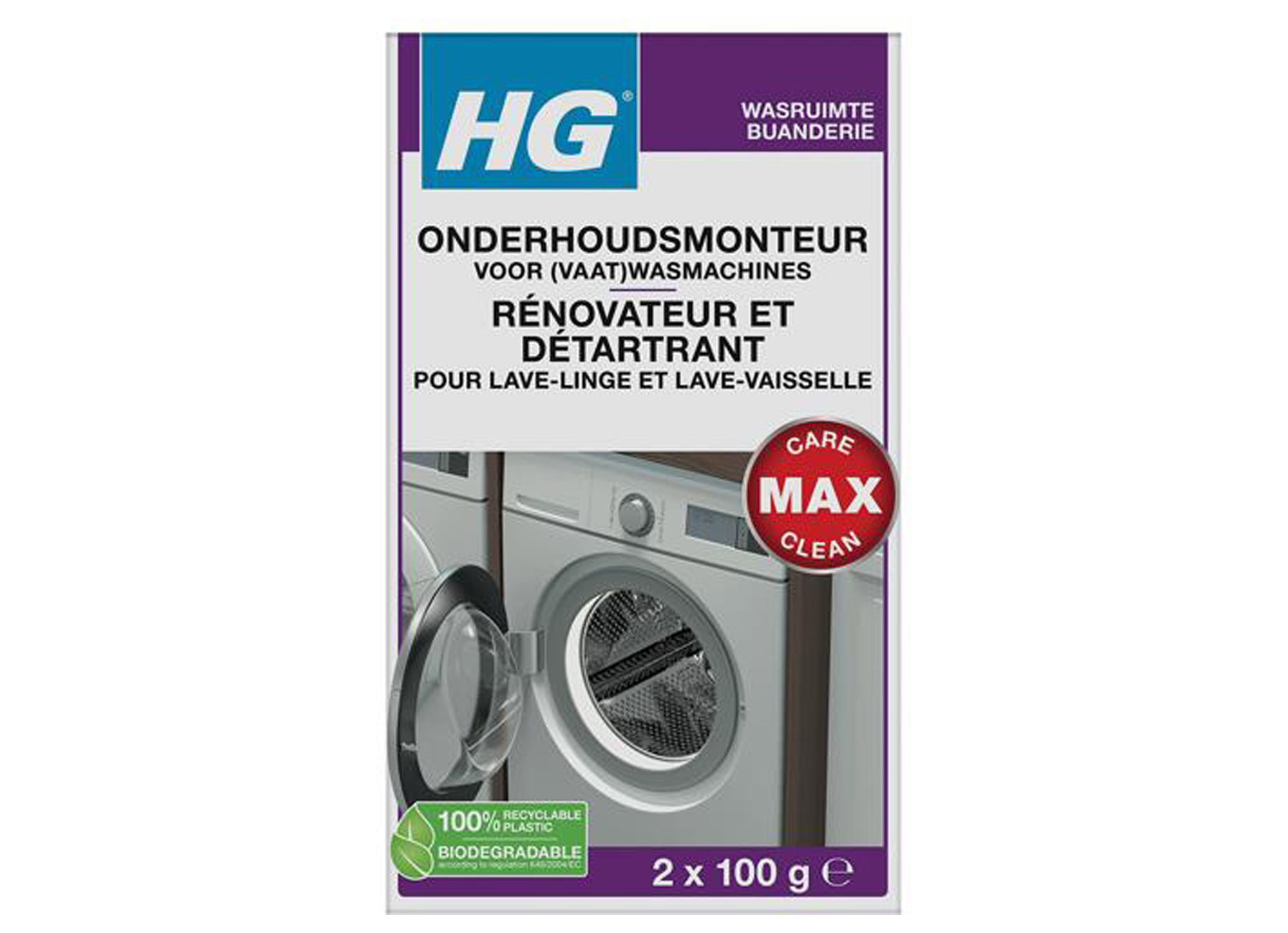 HG RENOVATEUR ET DETARTRANT POUR LAVE-LINGE ET LAVE-VAISSELLE 200ML