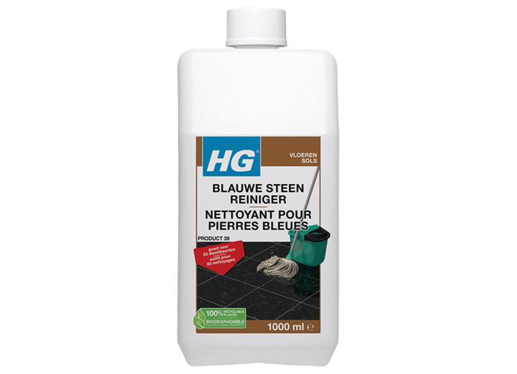 HG BLAUWE STEEN REINIGER 1L