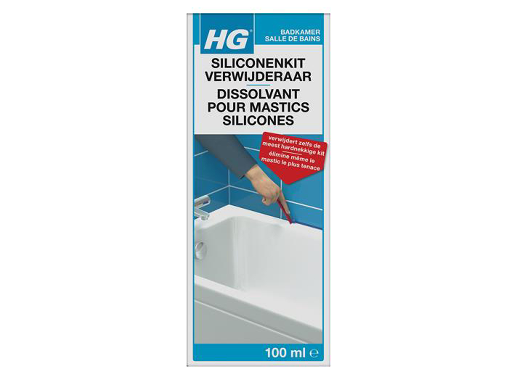 HG SILICONENKITVERWIJDERAAR 100ML