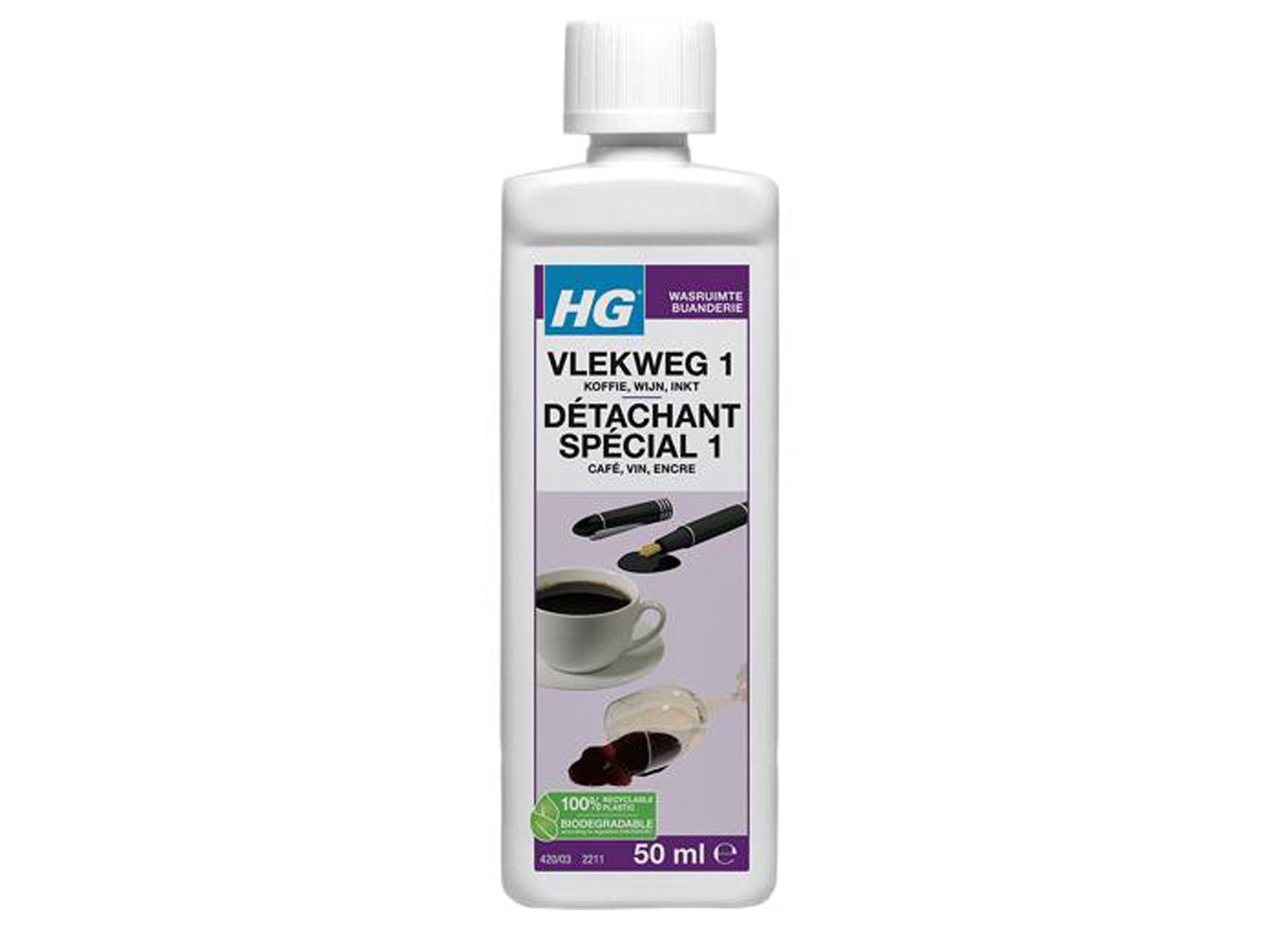 HG DETACHANT SPECIAL 1 - TACHES DE CAFE 50ML