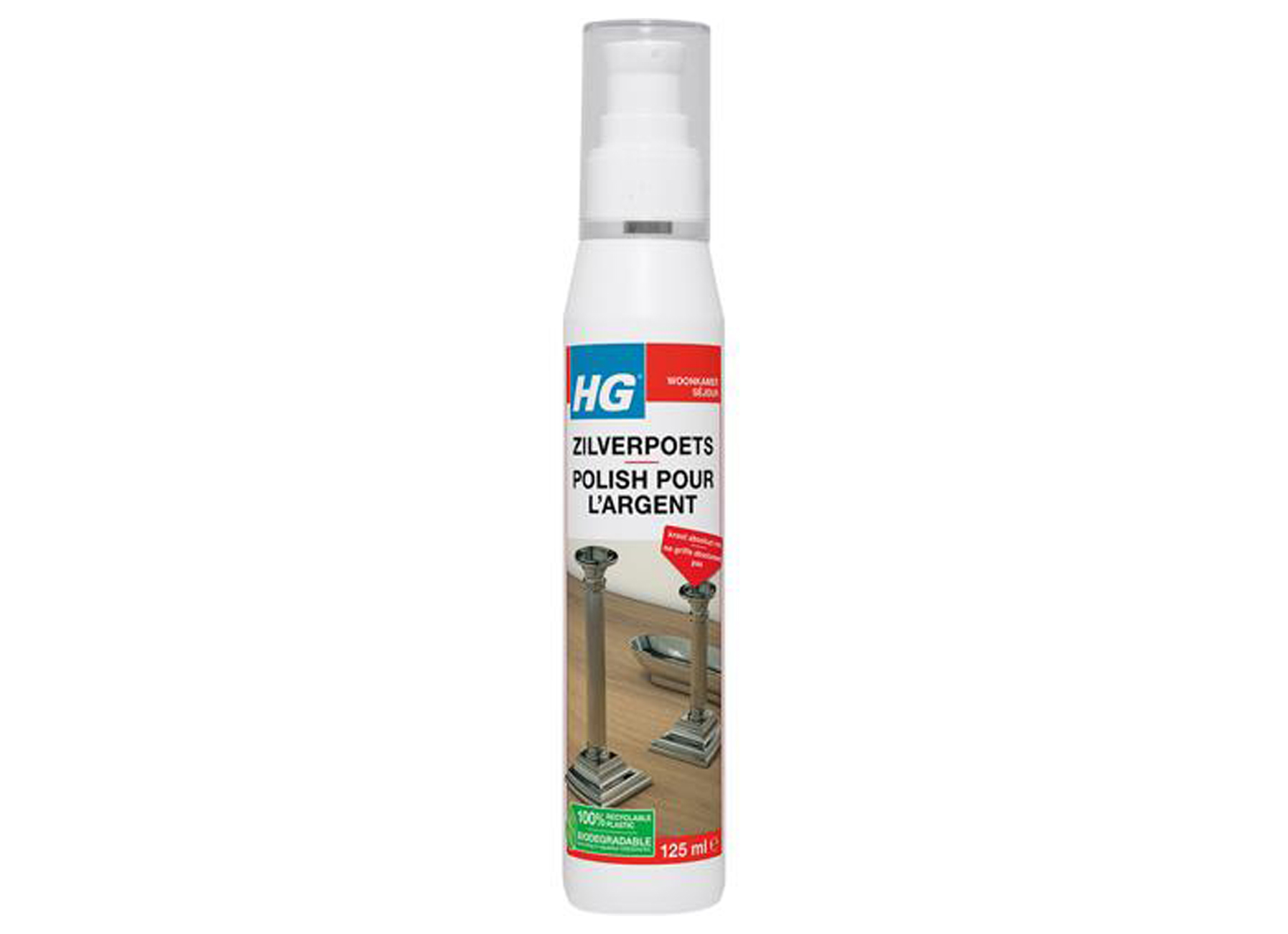 HG POLISH POUR L''ARGENT 125ML