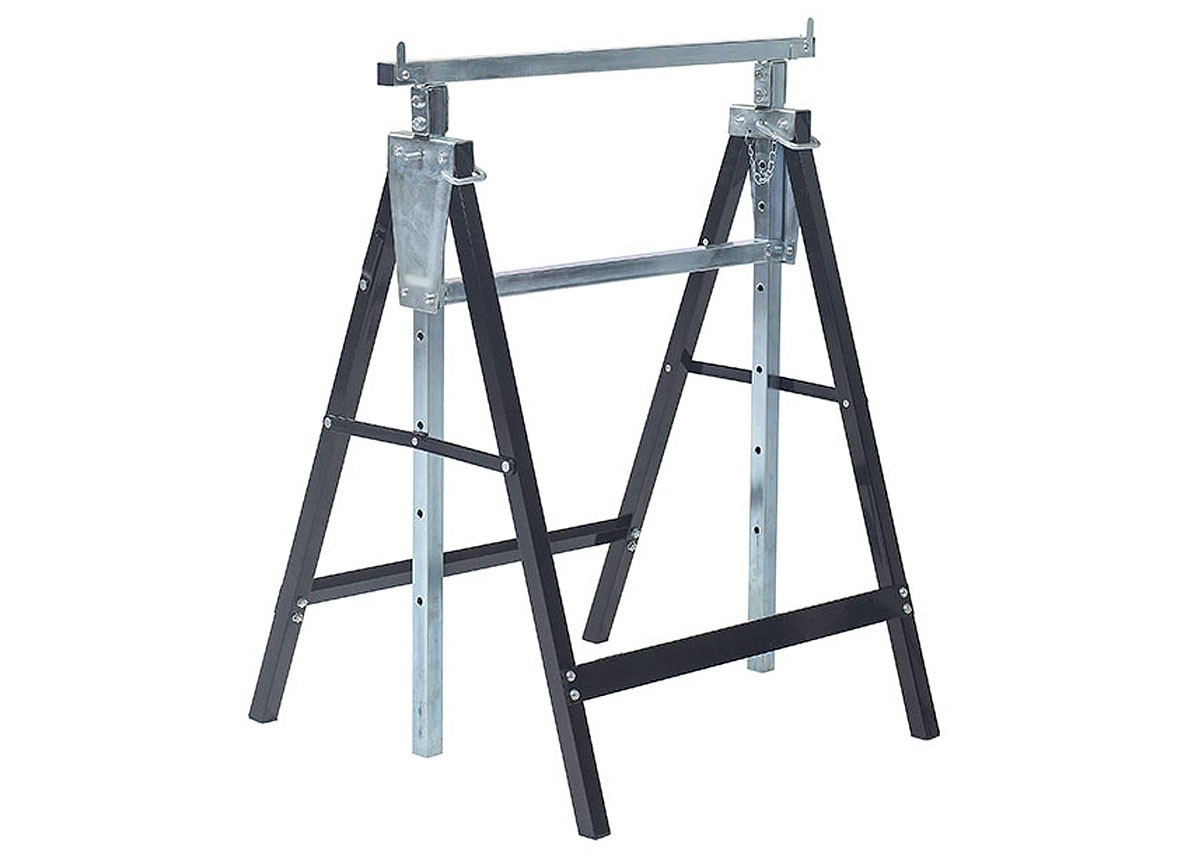 TRETEAU EN METAL TELESCOPIQUE
