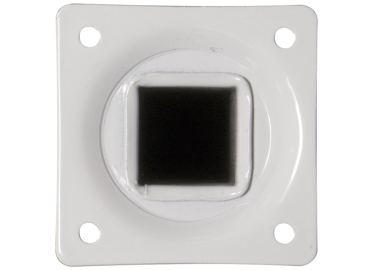 PIED DE MEUBLE BLANC 25X25MM L=25CM