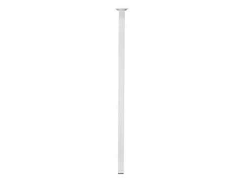 MEUBELPOOT WIT 25X25MM L=25CM