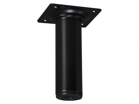 MEUBELPOOT ZWART Ø30MM L=10CM