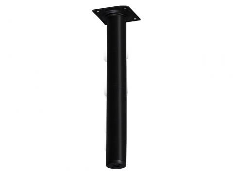 MEUBELPOOT ZWART Ø30MM L=25CM