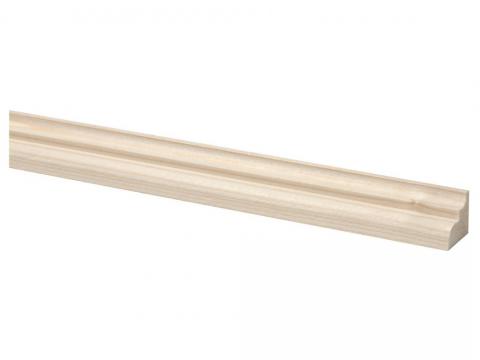 JEWE PLAFONDLIJST VUREN 19X22MM L=240CM