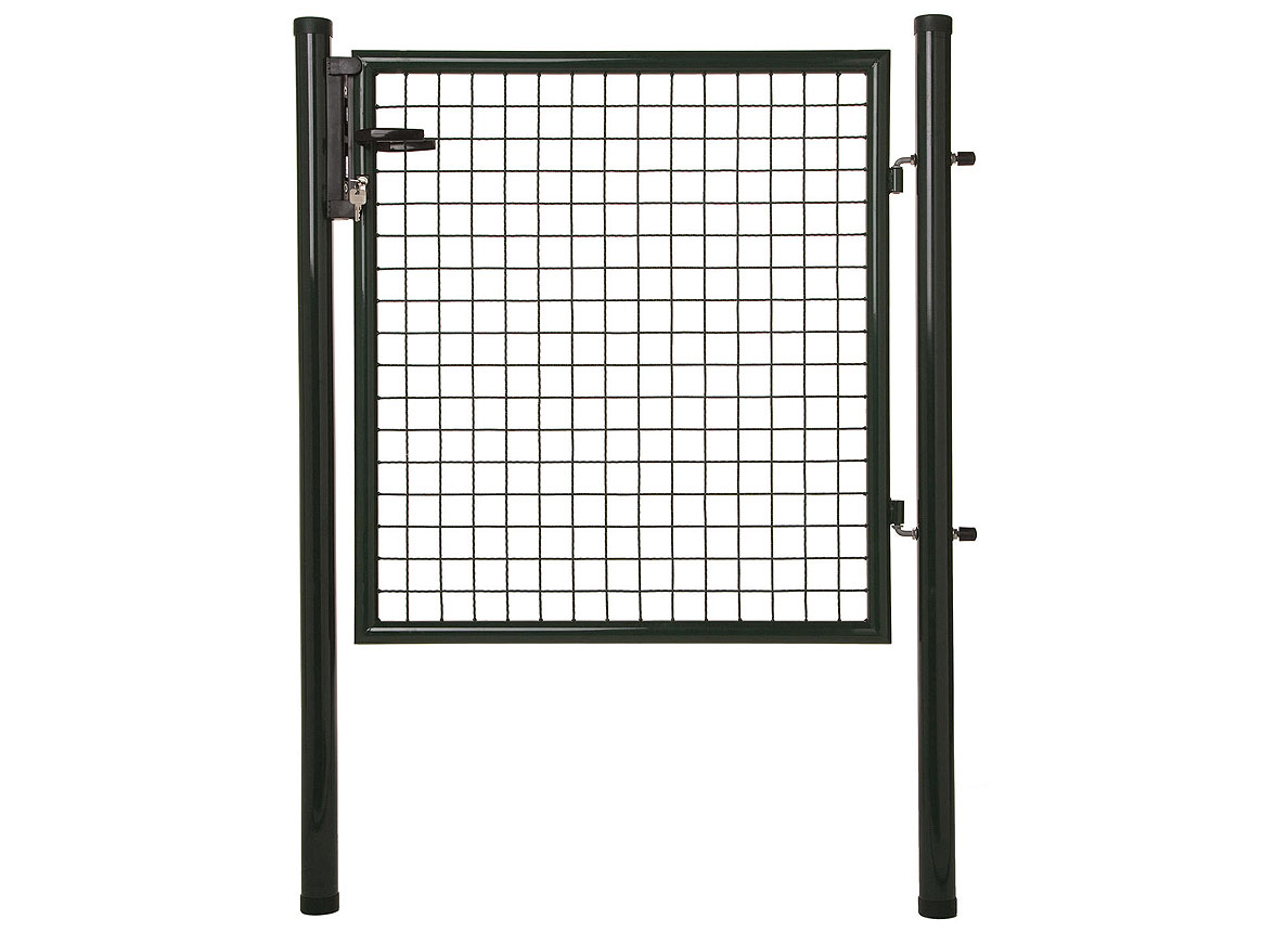 TUINPOORT 125X100CM RAL 6005 GROEN