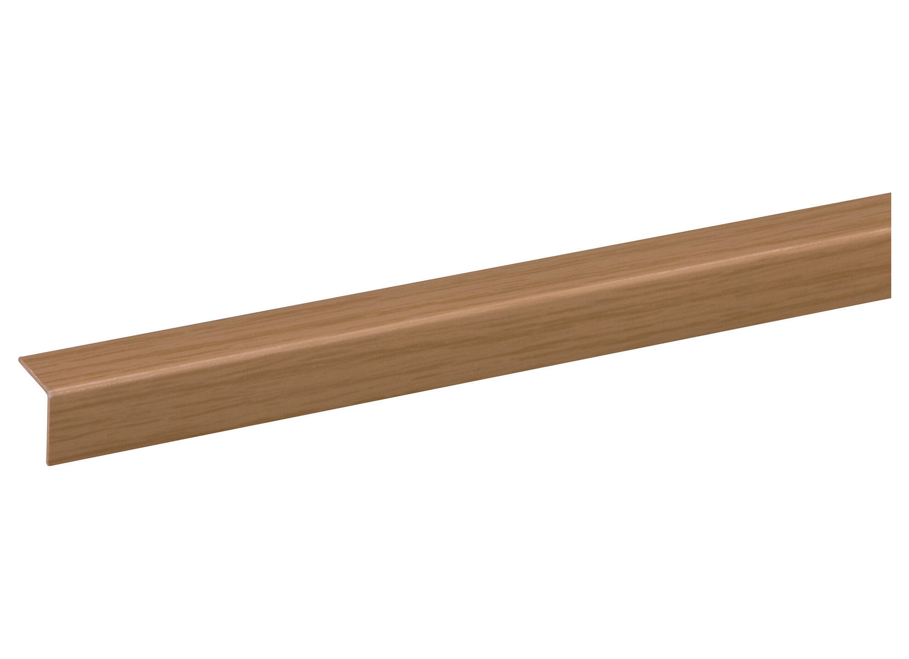 PVC HOEKPROFIEL 15X15MM LICHTE EIK 260CM