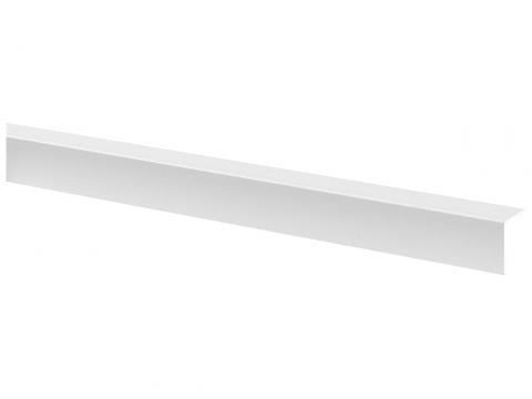 PVC MOULURE D'ANGLE 15X15MM BLANC 260CM