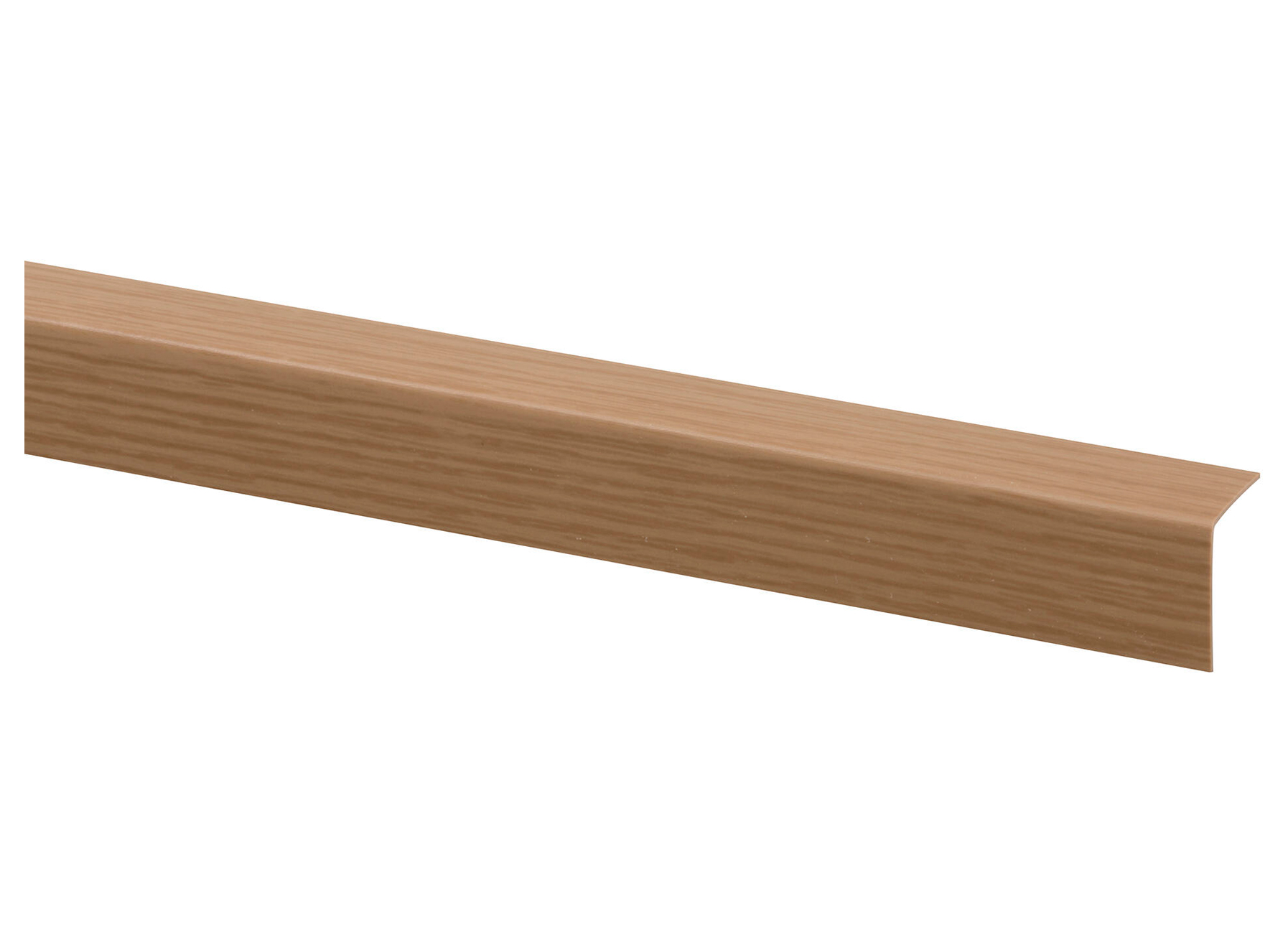 PVC HOEKPROFIEL 25X25MM LICHTE EIK 260CM