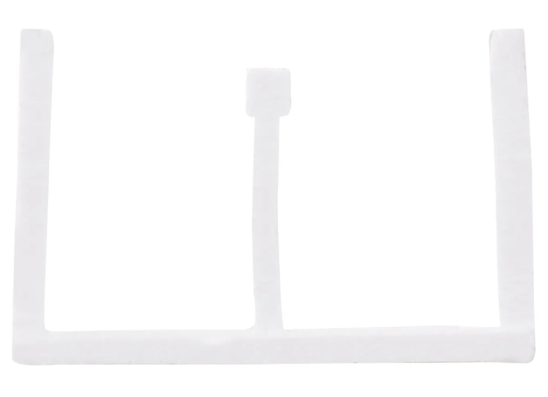 PROFIL DE GUIDAGE PVC BLANC 14x18MM 260 CM