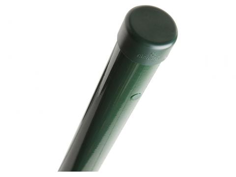 POTEAU GRILLAGE ROND Ø48MM 260CM RAL 6005 VERT