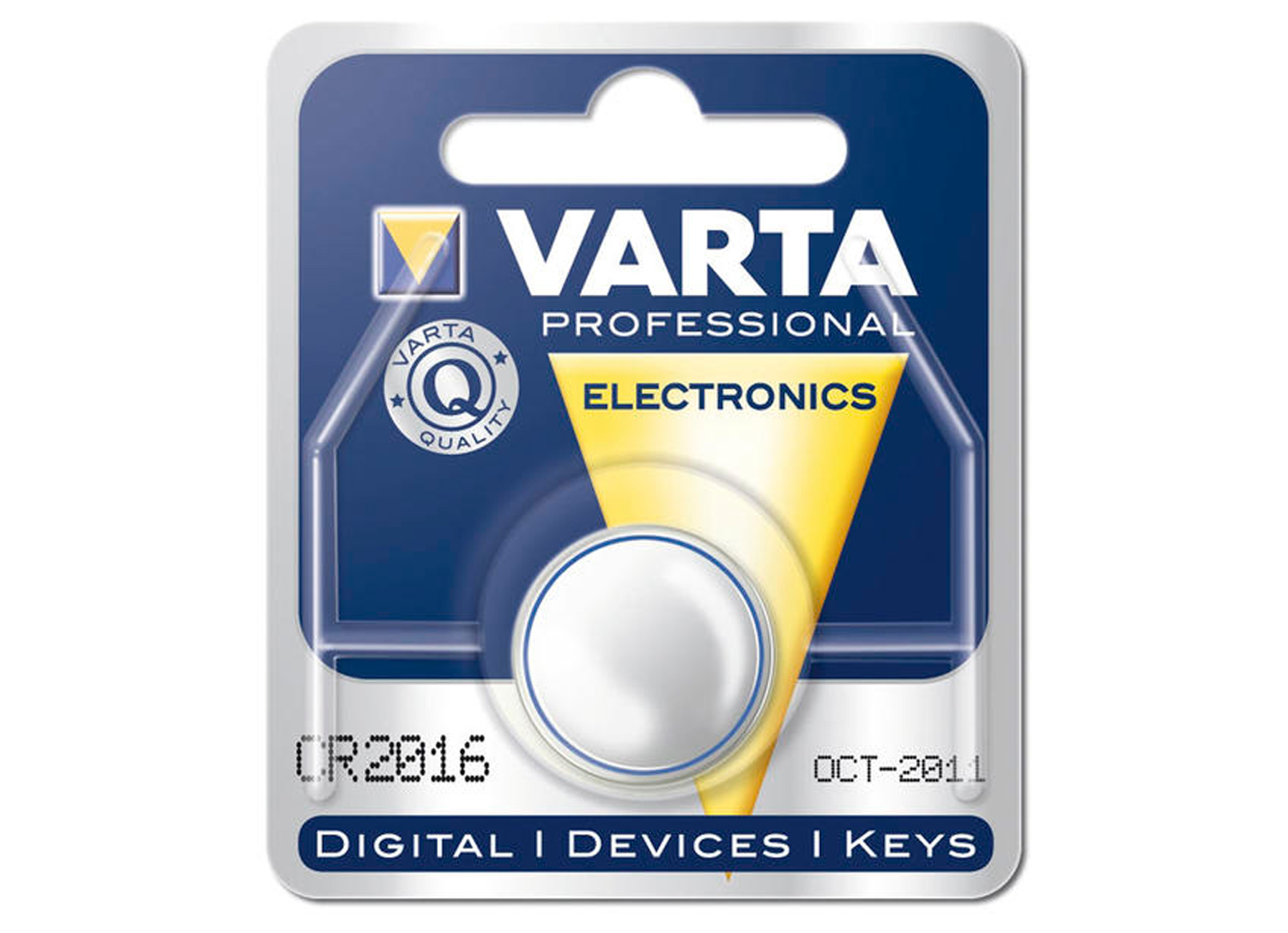 VARTA CELBATTERIJ LITHIUM CR2016