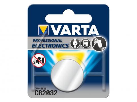 VARTA PILE BOUTON LITHIUM CR2032