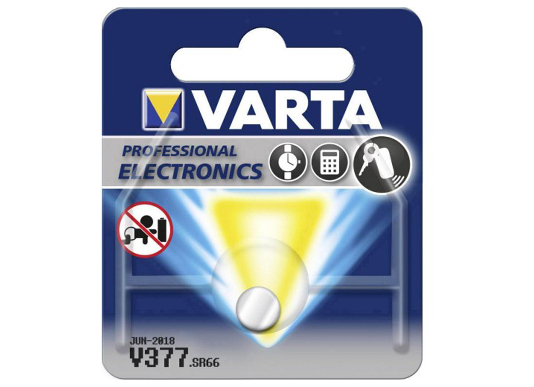 VARTA CELBATTERIJ SILVER V377