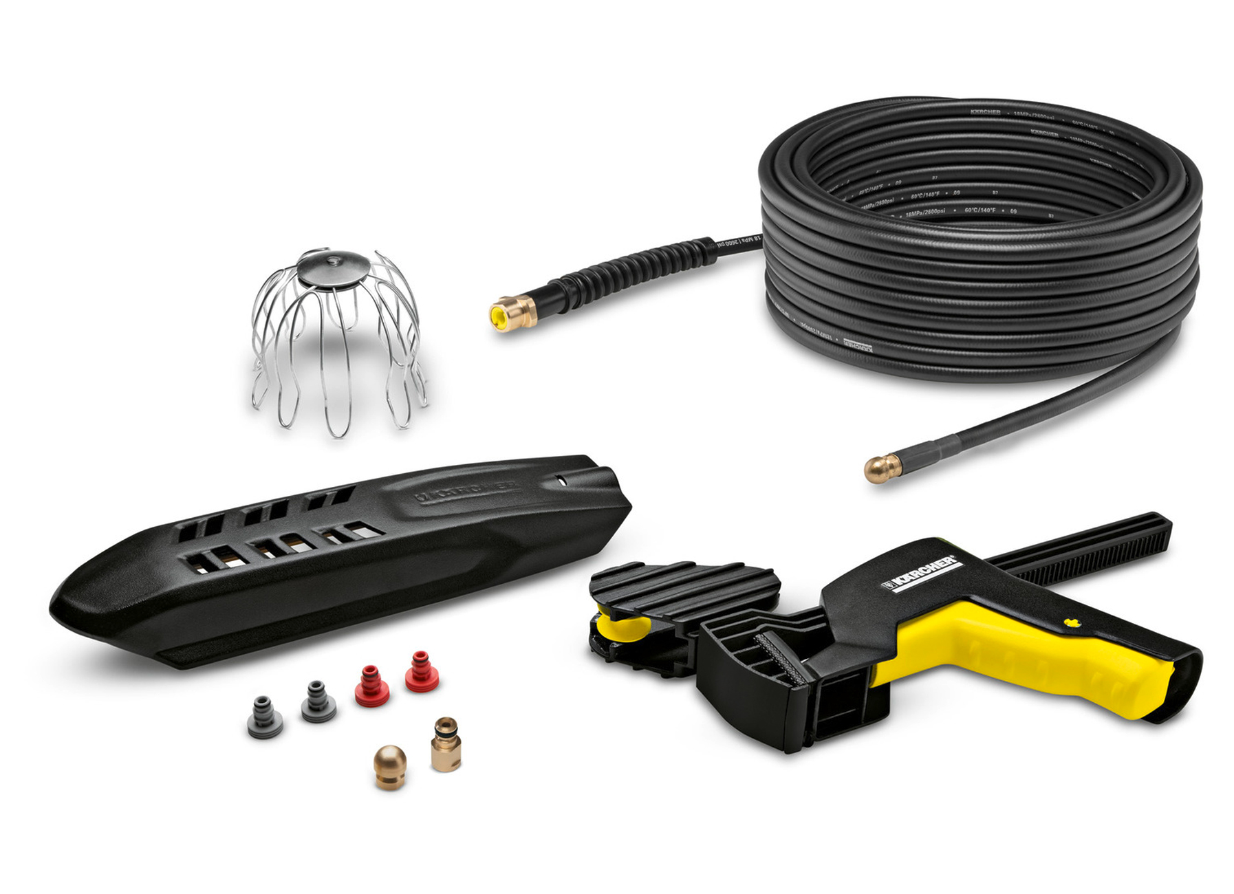 KARCHER PC 20 SET DE NETTOYAGE GOUTTIERES ET CANALISATIONS 20M