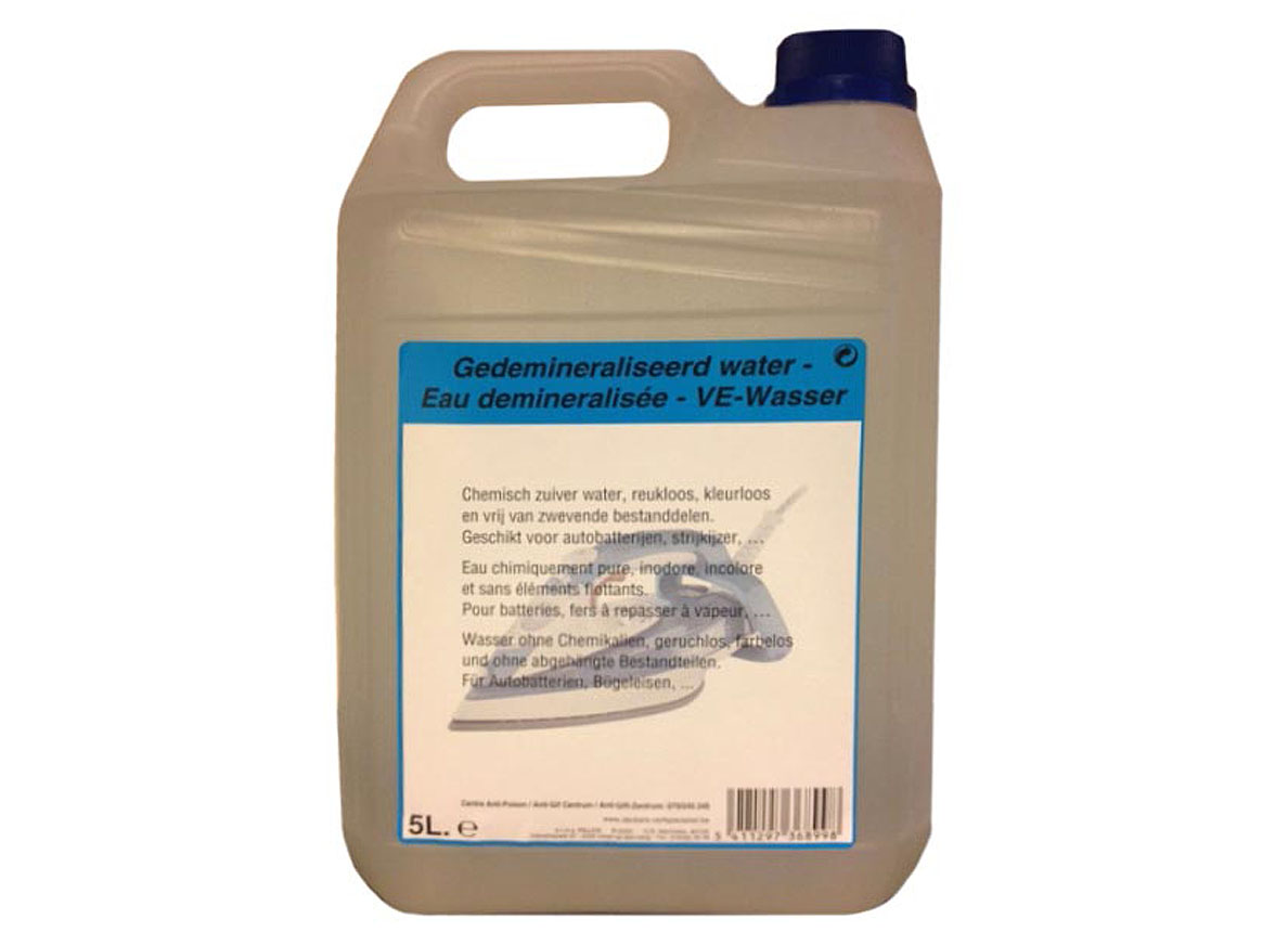 GEDEMINERALISEERD WATER 5L