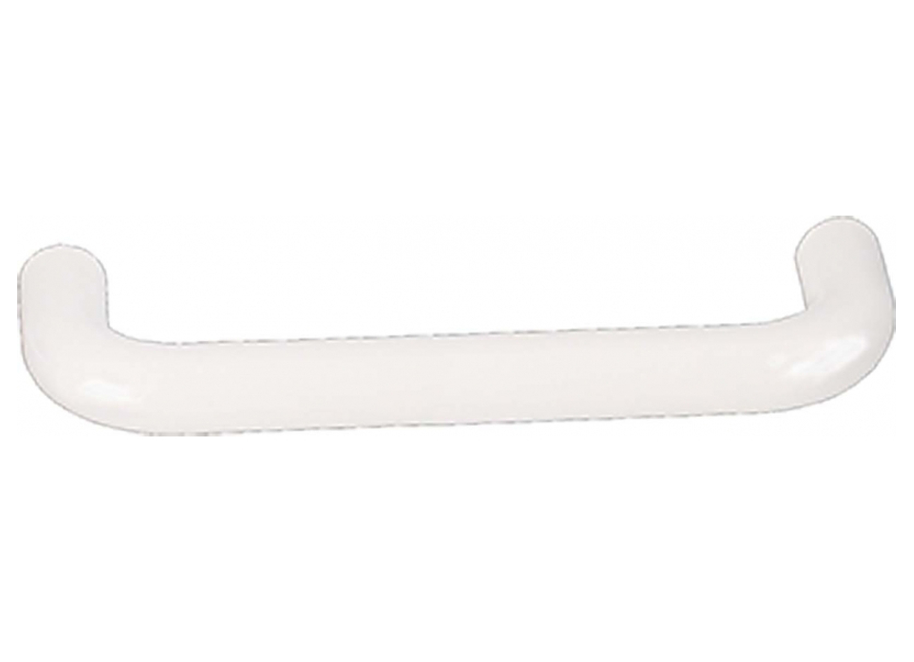 POIGNEE PLASTIQUE BLANC L=64MM