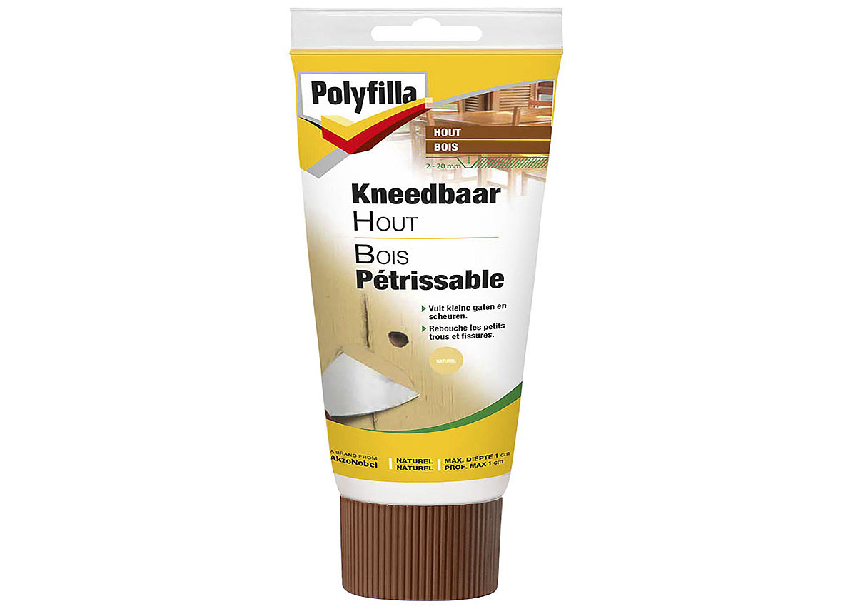 POLYFILLA BOIS PETRISSABLE NATUREL 330G