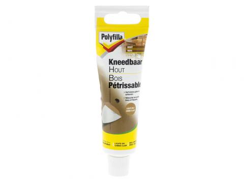 POLYFILLA BOIS PETRISSABLE CHENE CLAIR 75G
