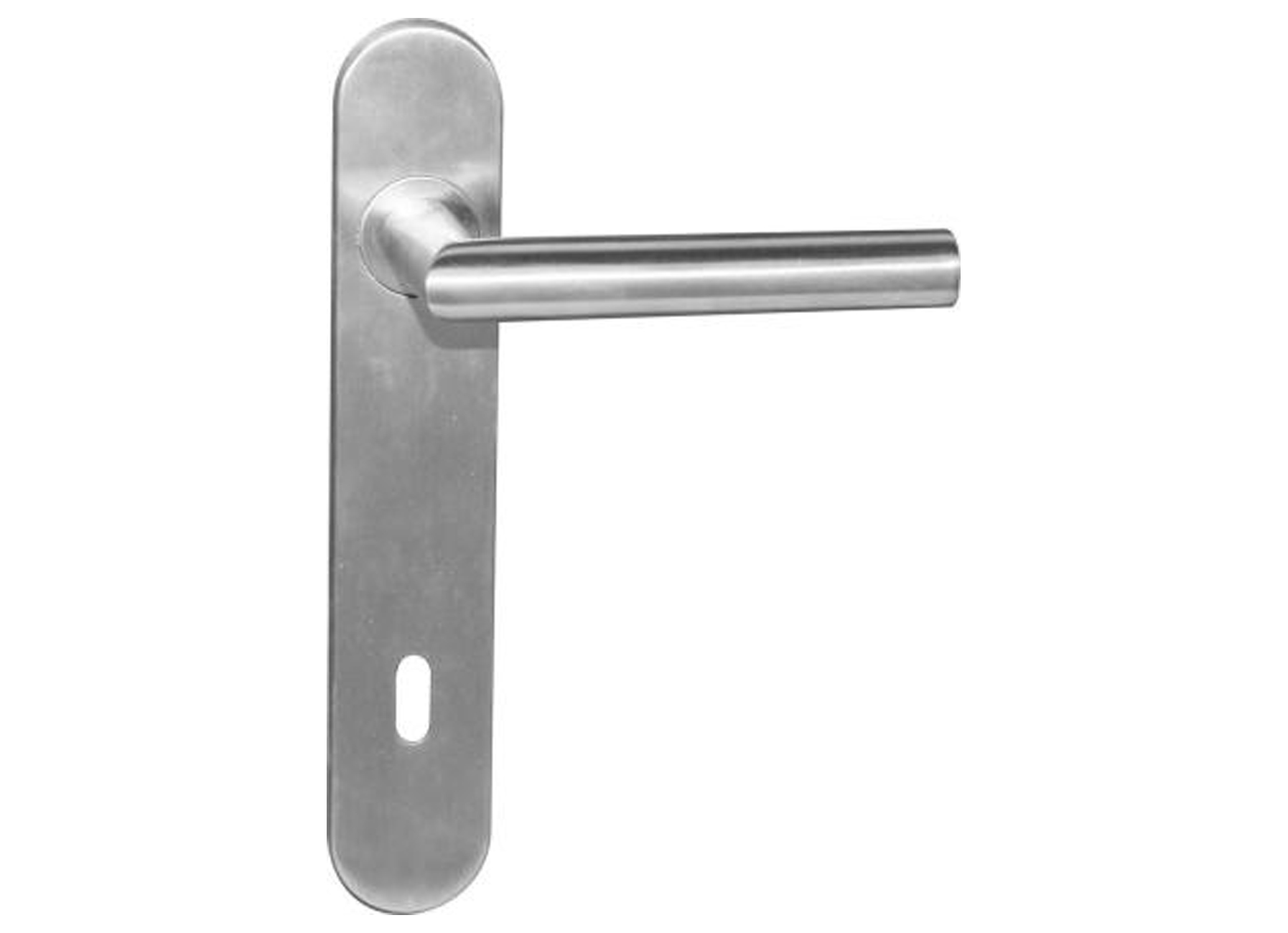 BEQUILLE + PLAQUE INOX L=225MM