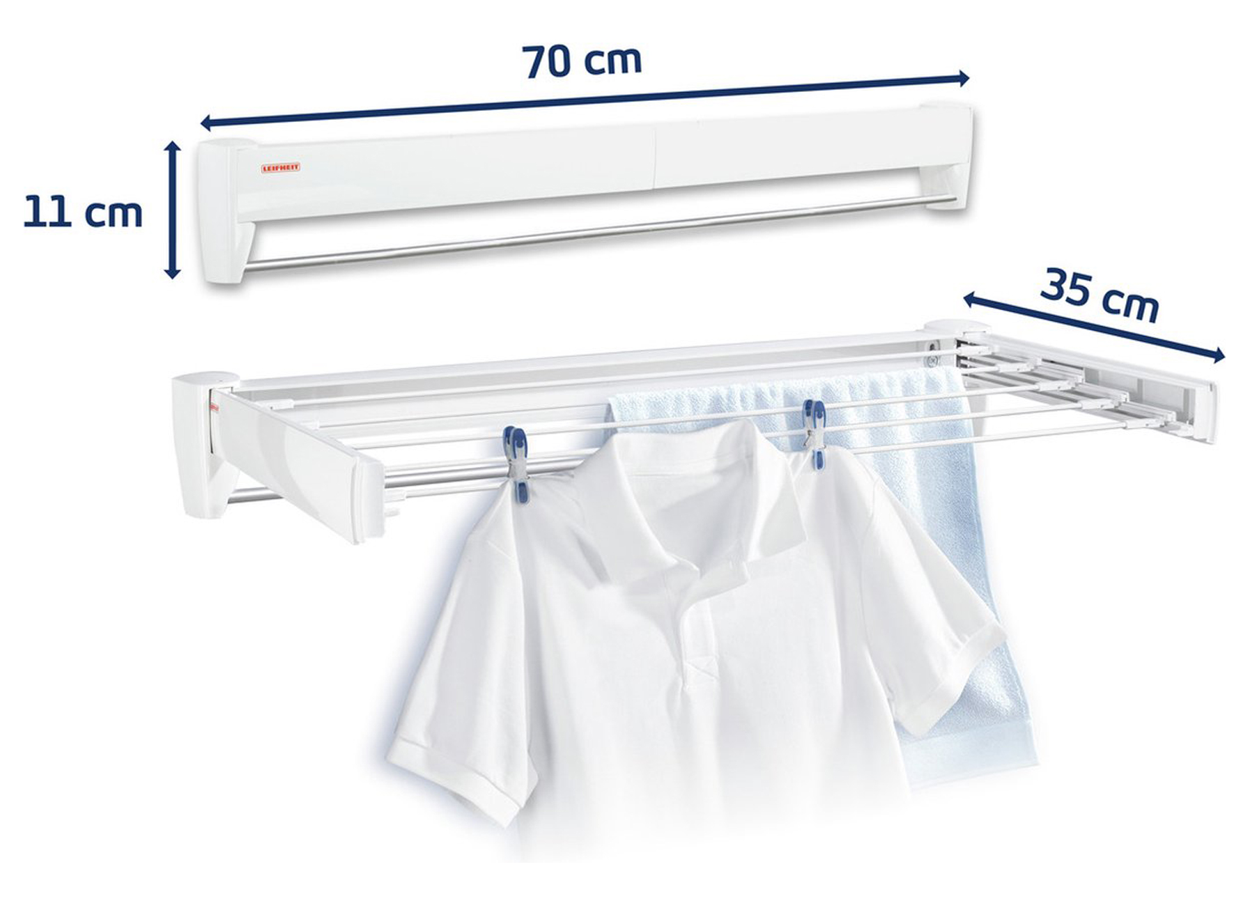 LEIFHEIT WANDDROOGREK TELEGANT 36 PROTECT PLUS