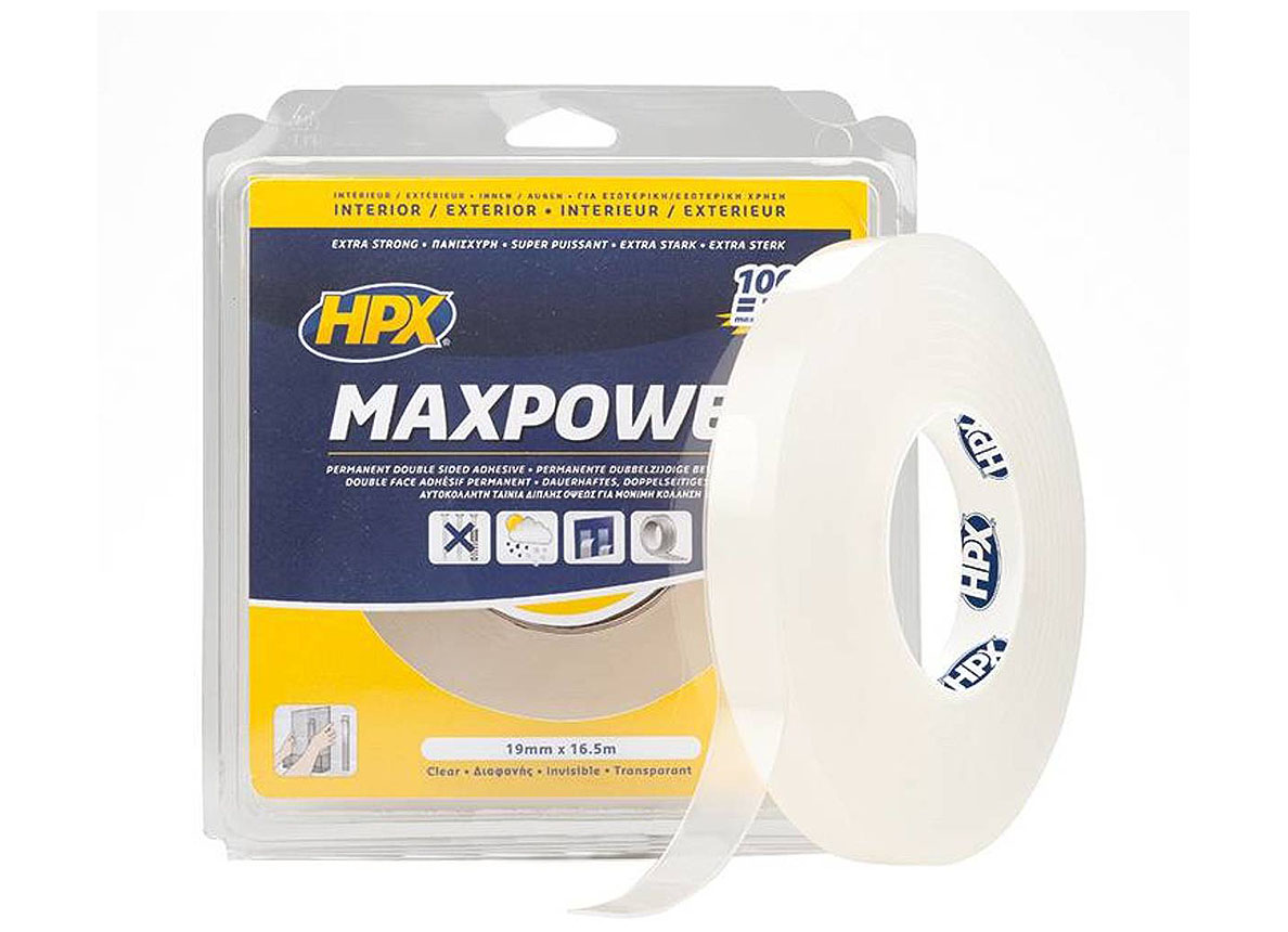 HPX MAX POWER TRANSPARANT 19MM X 16.5M