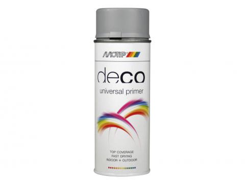 MOTIP DECO PAINT PRIMER SPRAY GRIJS 400ML