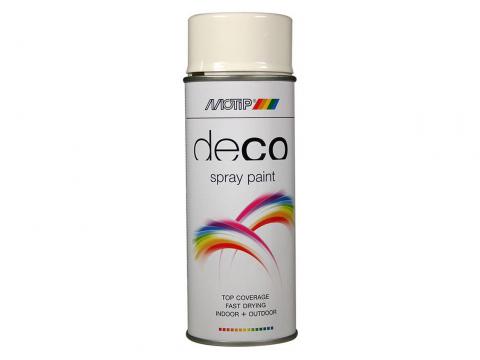 MOTIP SPRAY LAQUE BRILLANT BLANC RAL 9010 400ML
