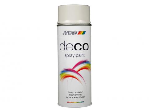 MOTIP SPRAY LAQUE BRILLANT GRIS CLAIR RAL 7035 400ML