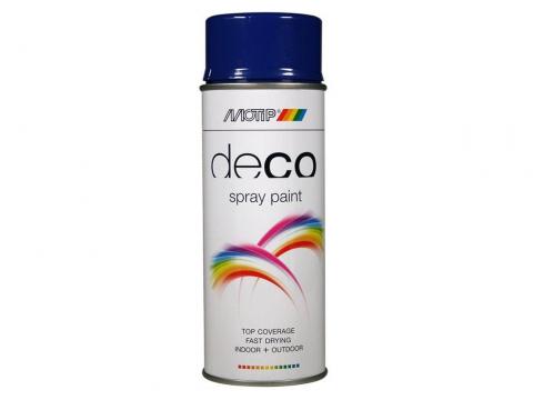 MOTIP SPRAY HOOGGLANS LAK ULTRAMARIJN BLAUW 400ML