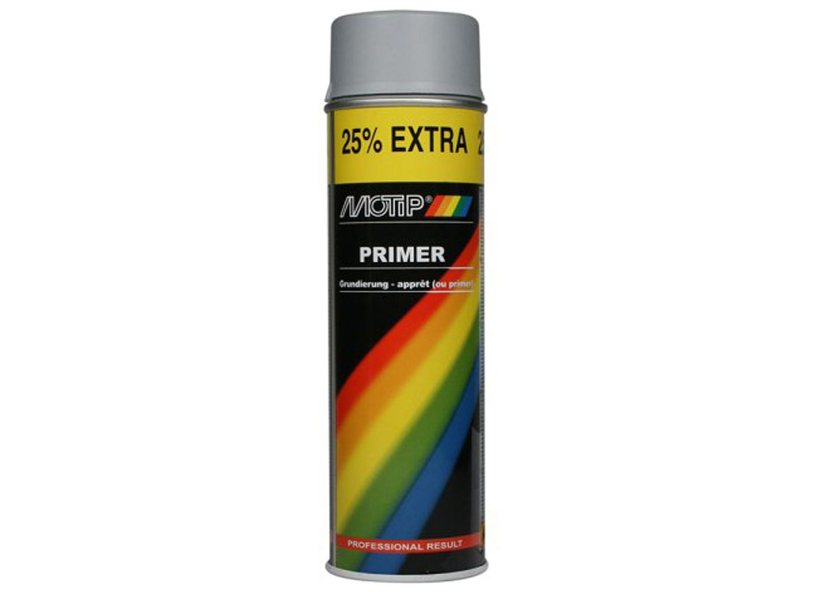 SPRAY PRIMER GRIJS 500ML