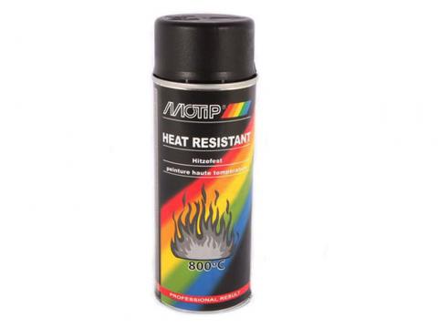 MOTIP SPRAY HITTEBESTENDIG ZWART 400ML