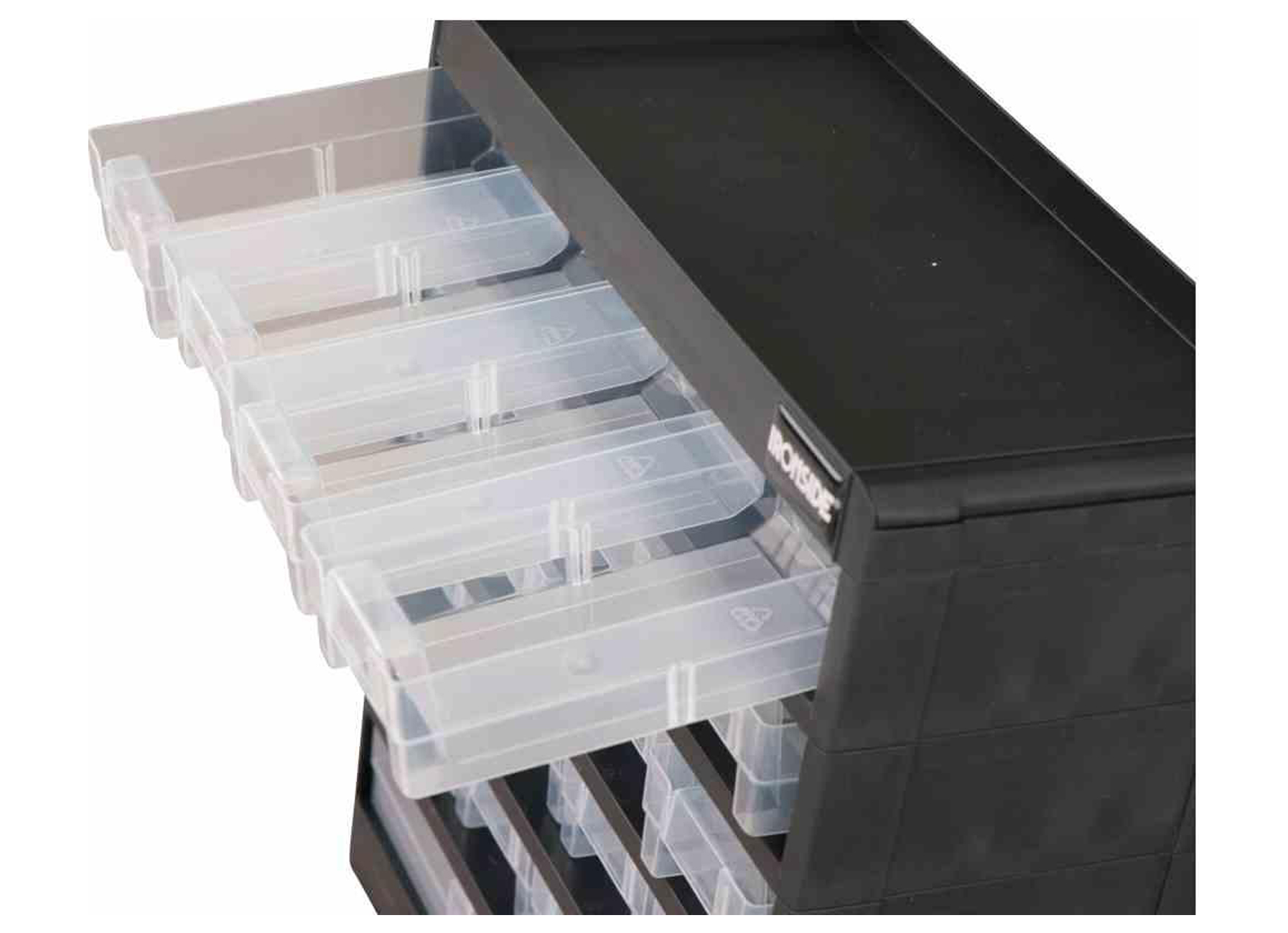 OPBERGKAST MET 21 SCHUIVEN 300X135X330MM