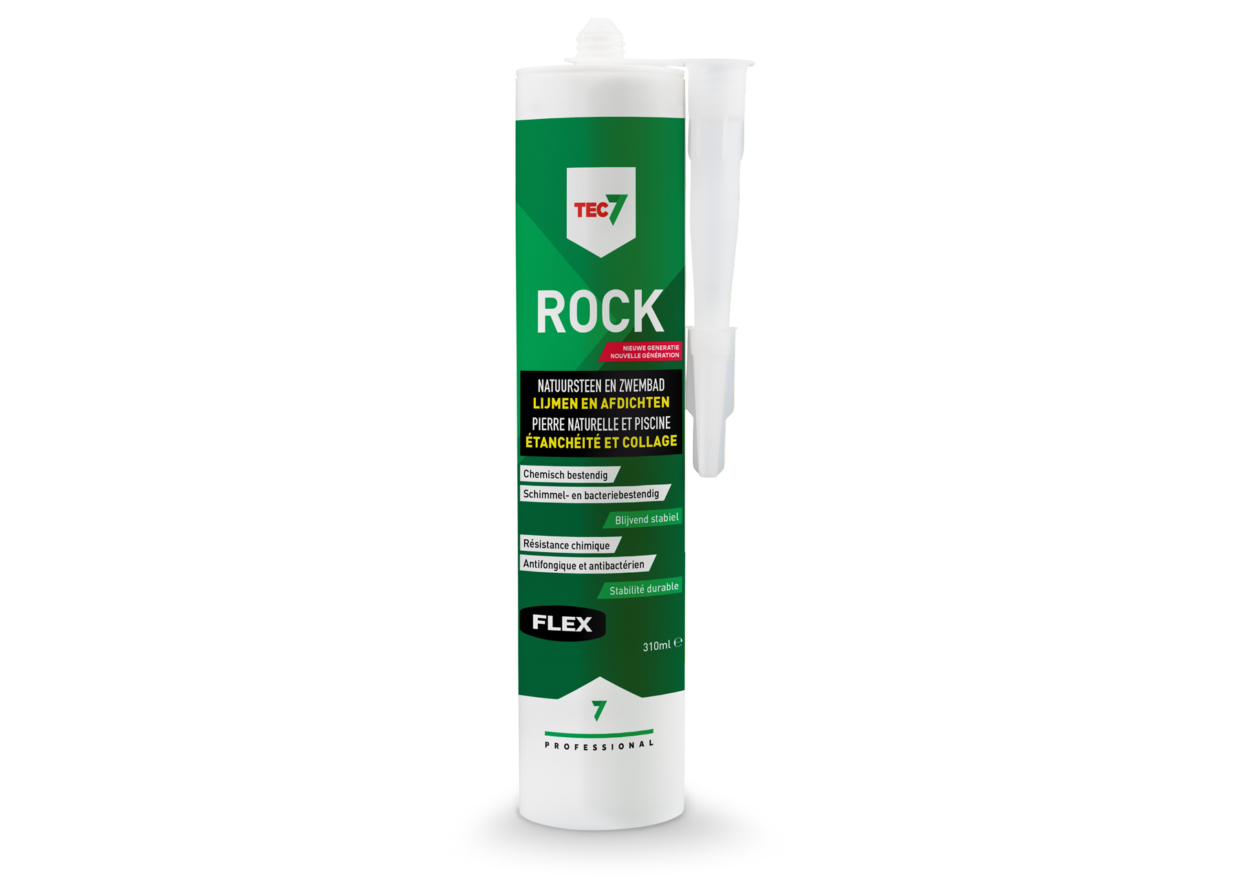 TEC7 ROCK SEMI-TRANSPARANT 310ML