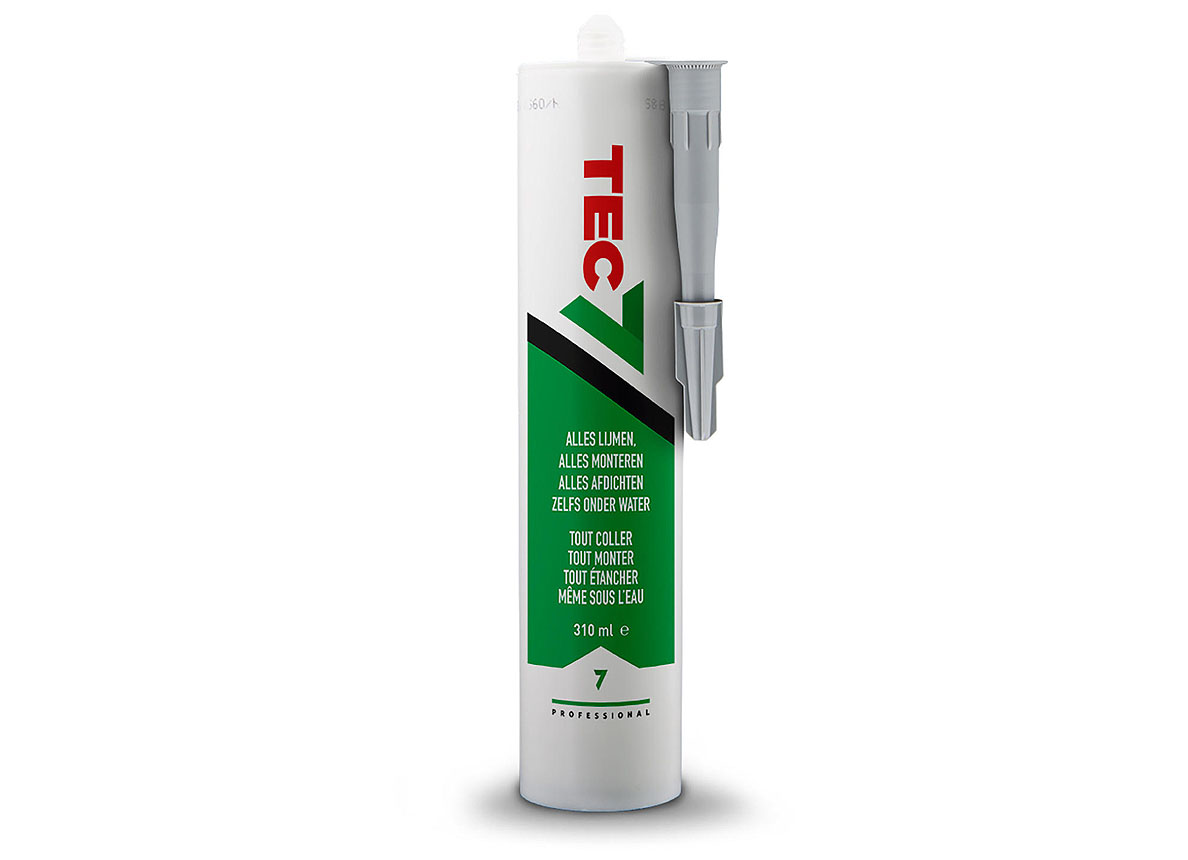 TEC7 UNIVERSELE KIT KOKER 310ML - VERSCHILLENDE KLEUREN