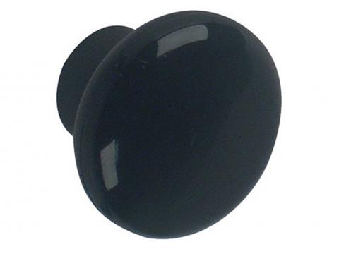 MEUBELTOP PLASTIEK ZWART Ø35MM